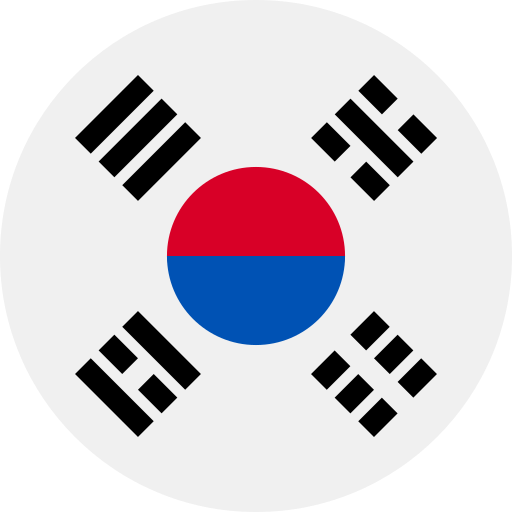 Bandera de Coreia do Sul
